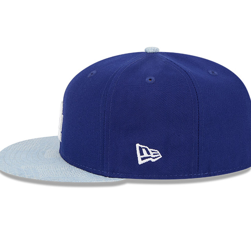 Gorra 59fifty Los Angeles Dodgers Mlb Patch Denim Blue image number 3.0